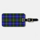 Macneil von Barra tartan blau kariert Gepäckanhänger (Vorderseite horizontal)