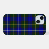 Macneil von Barra tartan blau kariert iPhone 15 Hülle (Rückseite (Horizontal))