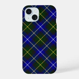 Macneil von Barra tartan blau kariert iPhone 15 Hülle