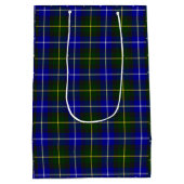 Macneil von Barra tartan blau kariert Mittlere Geschenktüte (Rückseite)