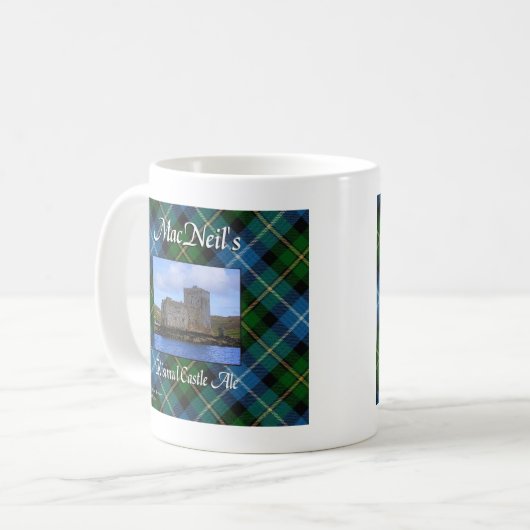 MacNeil's Kisimul Castle Ale Cup Kaffeetasse (Vorderseite Links)
