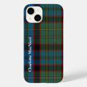 MacNicol Tartan Kariert Case-Mate iPhone Case (Rückseite)