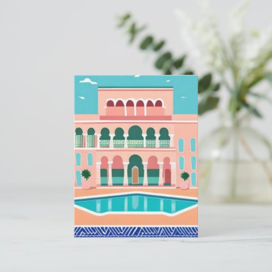 Macocco Marrakech Postkarte (Stehend Vorderseite)