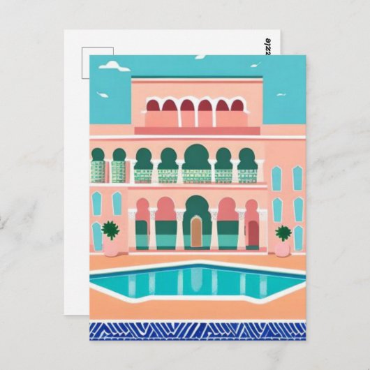 Macocco Marrakech Postkarte (Vorne/Hinten)