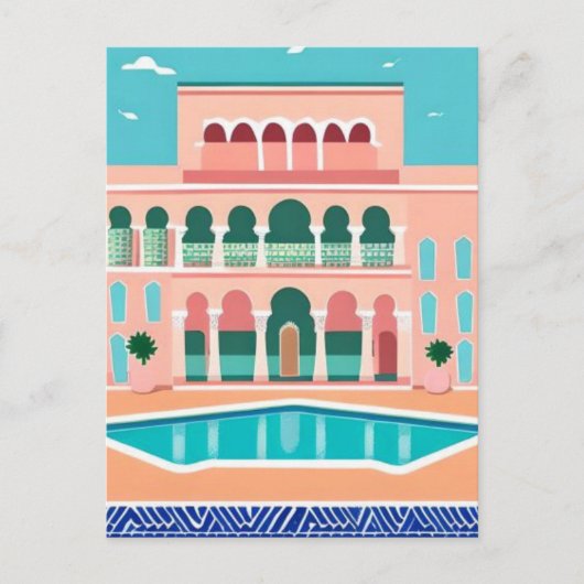 Macocco Marrakech Postkarte (Vorderseite)