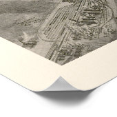 Macon, GA Panoramakarte - 1912 Poster (Ecke)