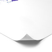 Macon Georgia Skyline Poster (Ecke)