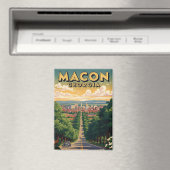 Macon Georgia Travel Magnet (In Situ (Geschirrspüler))