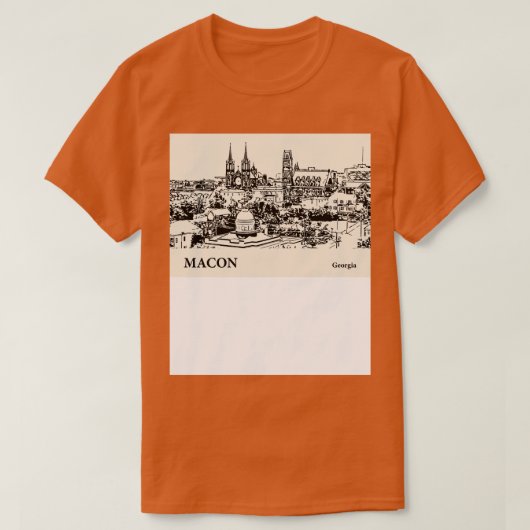 Macon Georgia TShirt 1 (Design vorne)