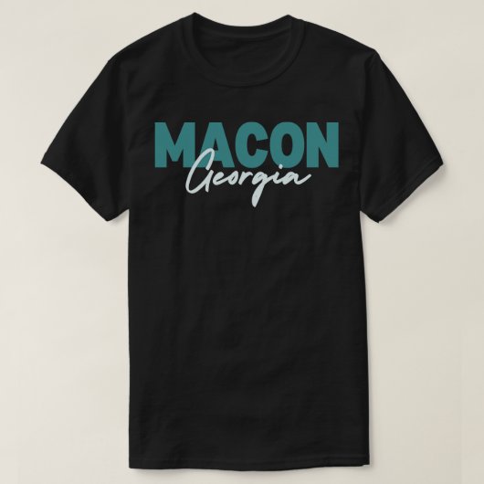 Macon Georgia TShirt 6 (Design vorne)