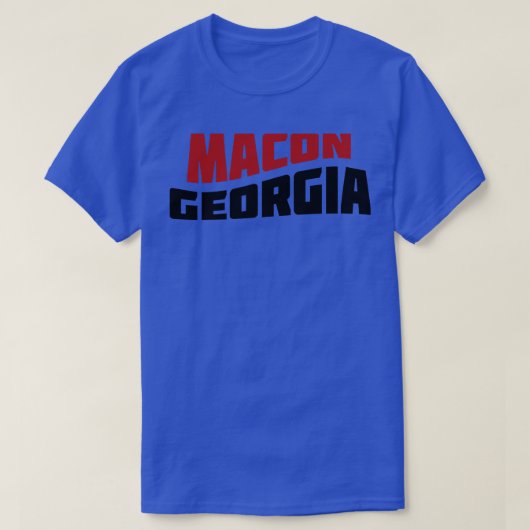 Macon Georgia TShirt 7 (Design vorne)