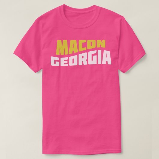 Macon Georgia TShirt 8 (Design vorne)