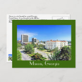 Macon, Georgien, USA Postkarte (Vorne/Hinten)