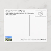 Macon, Georgien, USA Postkarte (Rückseite)