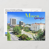 Macon, Georgien, USA Postkarte (Vorne/Hinten)