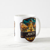 Macon, Georgien | VINTAG Kaffeetasse (VorderseiteRechts)