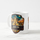 Macon, Georgien | VINTAG Kaffeetasse (Vorderseite Links)