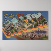 Macon, GeorgienGroße BuchstabenszenenMacon, GA Poster (Vorne)