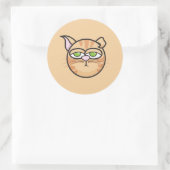 Macon und Freunde: Senard Decal Runder Aufkleber (Tasche)