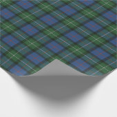 MacPhail Jagd Antiker Original Schottischer Tartan Geschenkpapier (Ecke)
