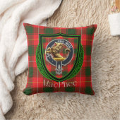 MacPhee Scottish Clan Tartan & Crest Kissen (Decke)