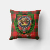 MacPhee Scottish Clan Tartan & Crest Kissen (Rückseite)