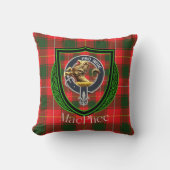 MacPhee Scottish Clan Tartan & Crest Kissen (Vorderseite)