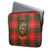 MacPhee Scottish Clan Tartan & Crest Laptopschutzhülle (Vorderseite Links)