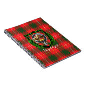 MacPhee Scottish Clan Tartan & Crest Notizblock (Rechte Seite)