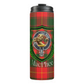 MacPhee Scottish Clan Tartan & Crest Thermosbecher (Vorderseite)