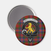 Macpherson Clan Badge Magnet (Vorderseite/Rückseite)