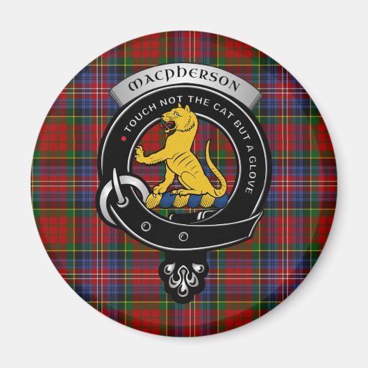 Macpherson Clan Badge Magnet (Vorne)