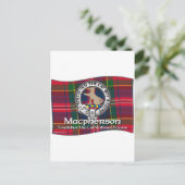 Macpherson Clan Postkarte (Stehend Vorderseite)