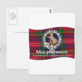 Macpherson Clan Postkarte (Vorne/Hinten)