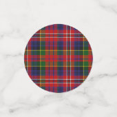 MacPherson Clan Scottish Wedding Confetti Konfetti (Klein Vorderseite)