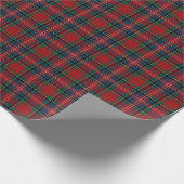 MacPherson Clan Tartan Geschenkpapier (Ecke)