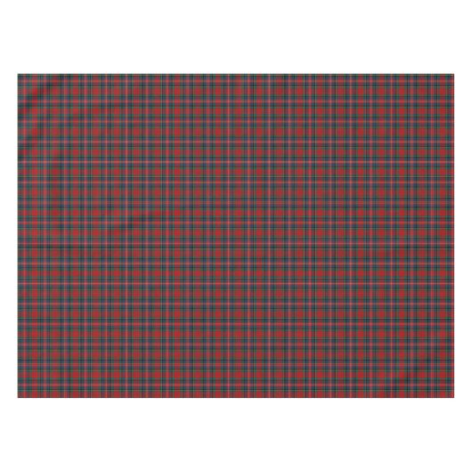 MacPherson Clan Tartan Red, Blue and Green Kariert Tischdecke (Vorderseite (Horizontal))