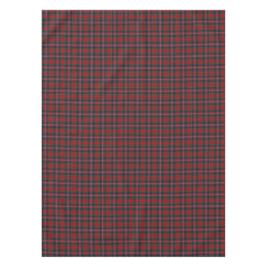 MacPherson Clan Tartan Red, Blue and Green Kariert Tischdecke (Vorderseite)