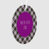MacPherson Clan Tartan Scottish Kariert Ornament (Vorderseite)