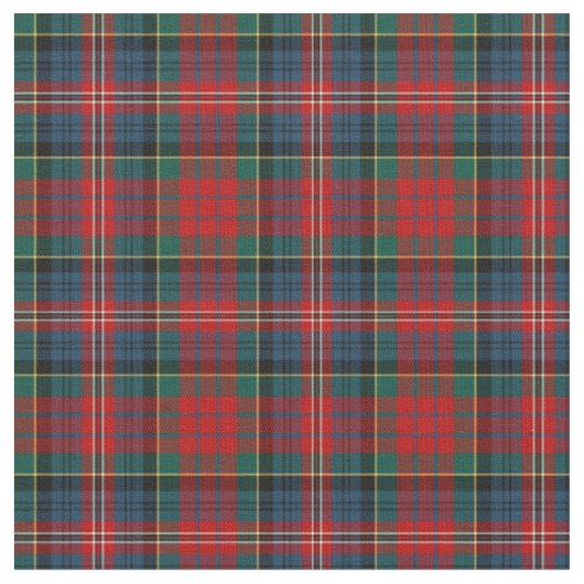 MacPherson-Clan-Tartan Stoff (Nahaufnahme)