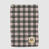 MacPherson Dress Modern Original Scottish Tartan Golfhandtuch (Vorderseite)