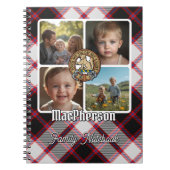 MacPherson Familienfoto-Collage Notizblock (Vorderseite)