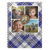 MacPherson Familienfoto-Collage Notizblock (Vorderseite)