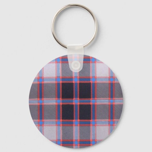MACPHERSON JAGD-TARTAN SCHLÜSSELANHÄNGER (Vorderseite)