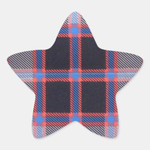 MACPHERSON JAGD-TARTAN Stern-Aufkleber