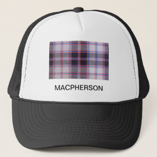 MACPHERSON-JAGDTARTAN TRUCKERKAPPE