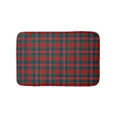 MacPherson Red und Blue Scottish Tartan Badematte (Vorderseite)