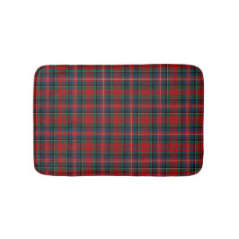 MacPherson Red und Blue Scottish Tartan Badematte