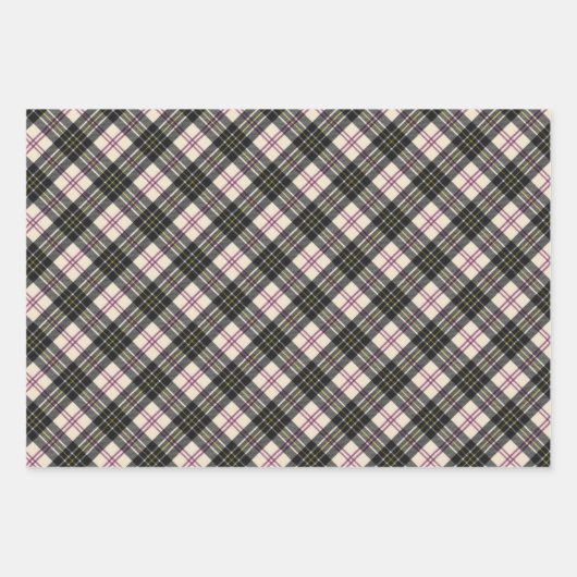 MacPherson Scottish Clan Tartan Geschenkpapier Set (Vorderseite 2)