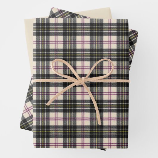 MacPherson Scottish Clan Tartan Geschenkpapier Set (Beispiel)